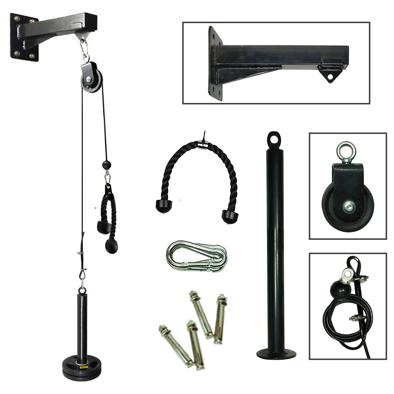 Pulley Home Gym - Máquina de Cable de polea montada