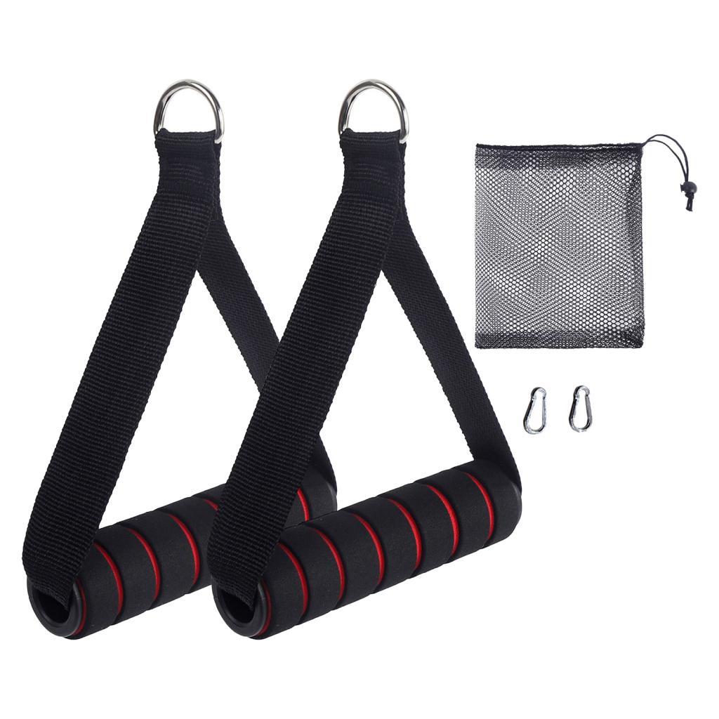 Pulley Home Gym - 2 manijas de ejercicio, manijas de