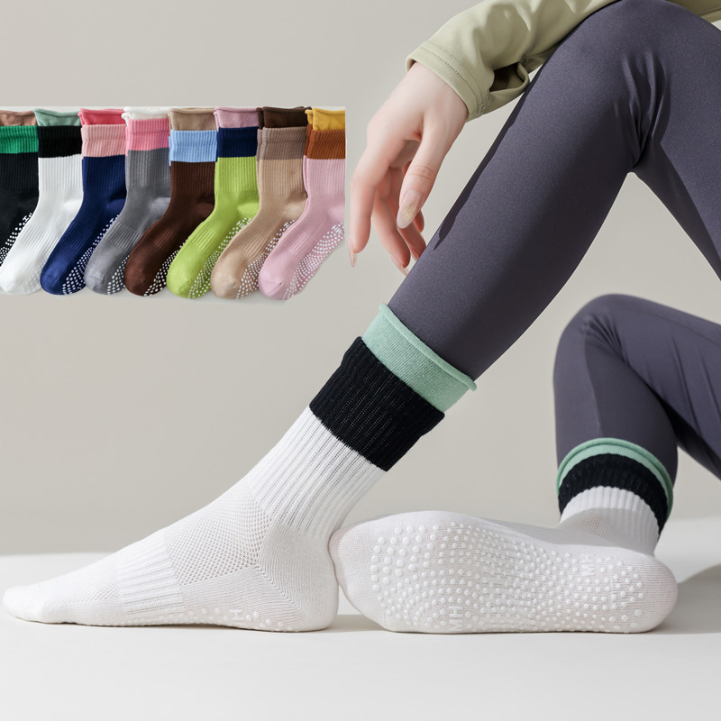 Home Gym Pro - Calcetines de Yoga antideslizantes de silicona