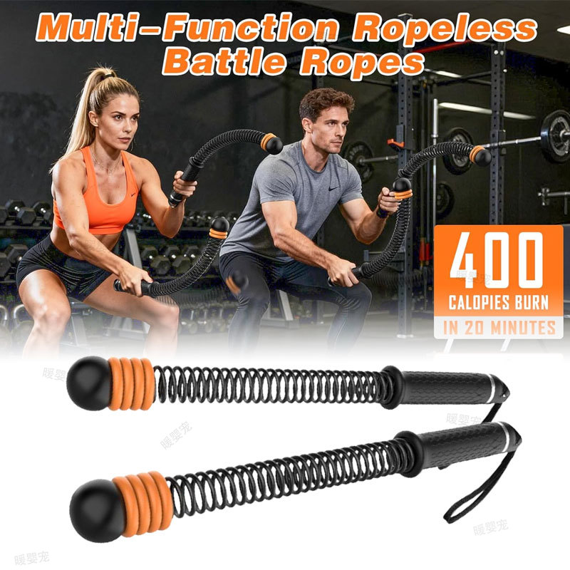 Home Gym Full Setup - Cuerda de Batalla sin Cuerdas con