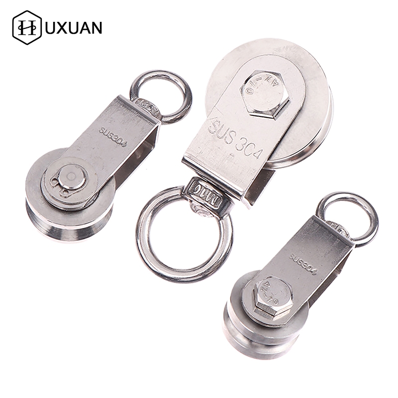 Pulley Home Gym - Polea giratoria de acero inoxidable 304,