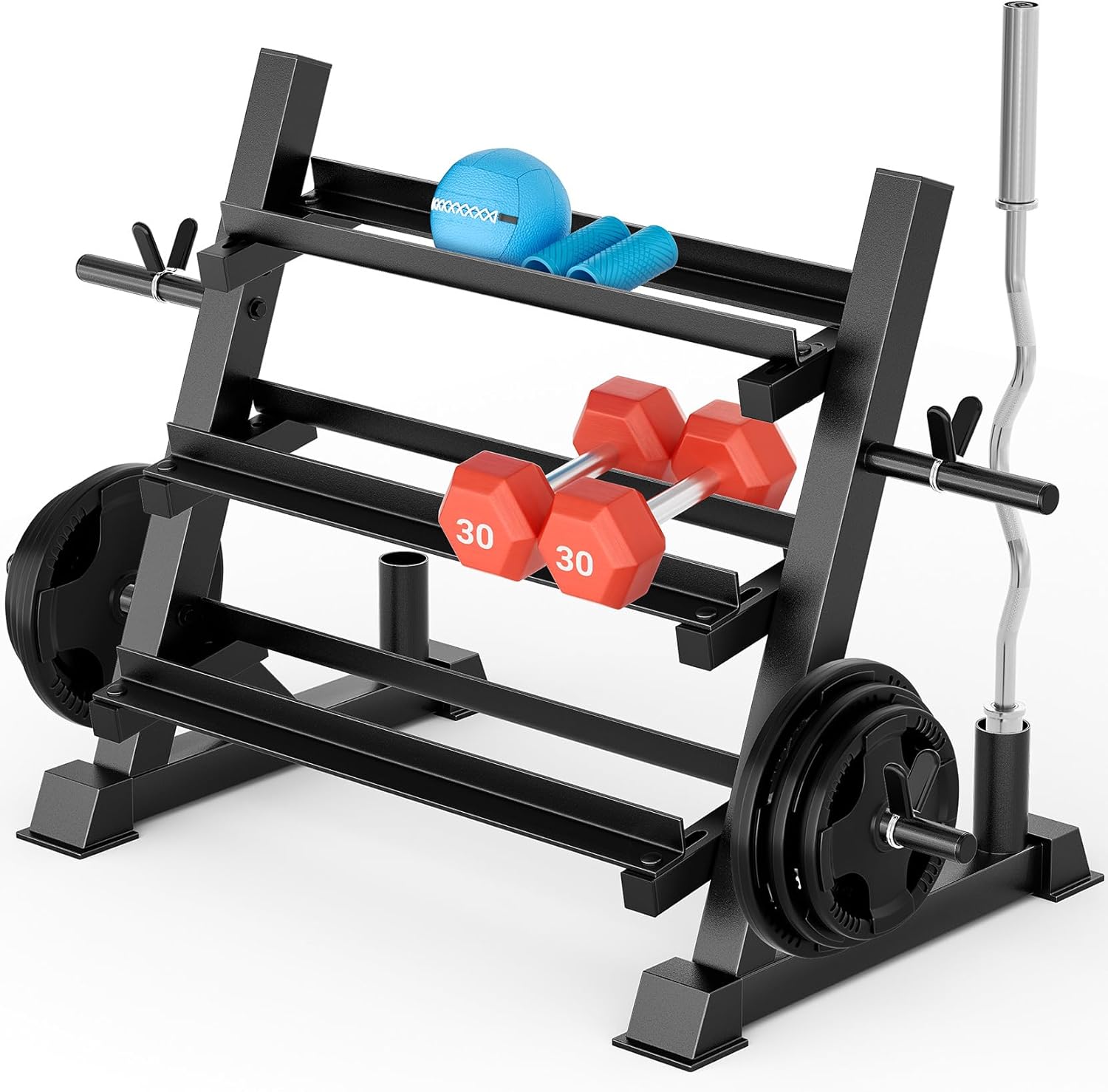 Home Gym Training - Rack para Mancuernas de 3 Niveles,