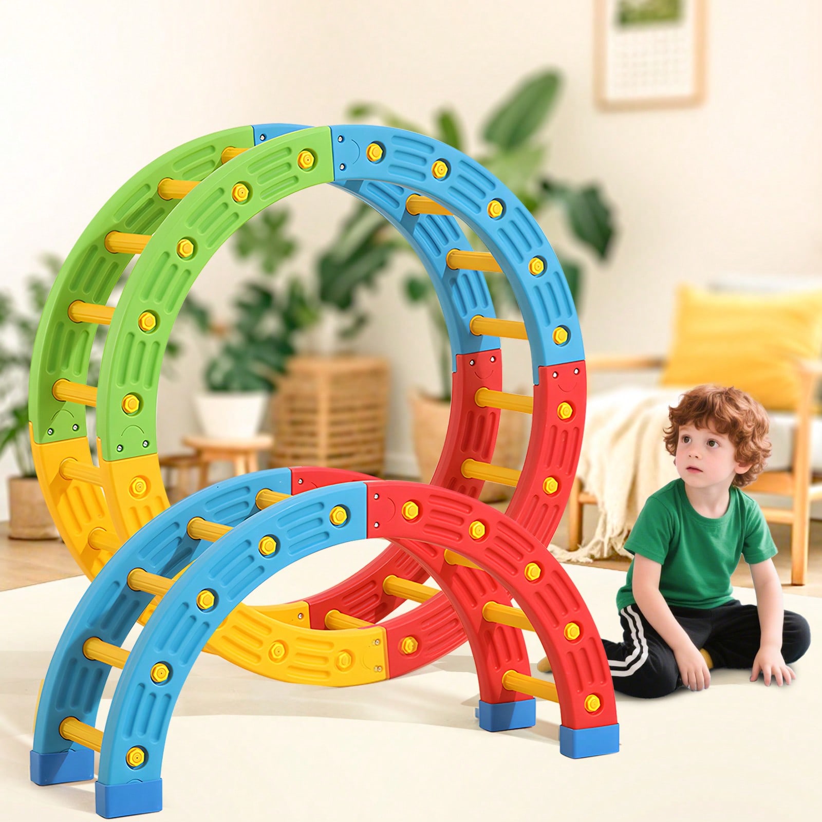 Home Gym Kids - GCCSJ Juguetes de escalada plegables 2