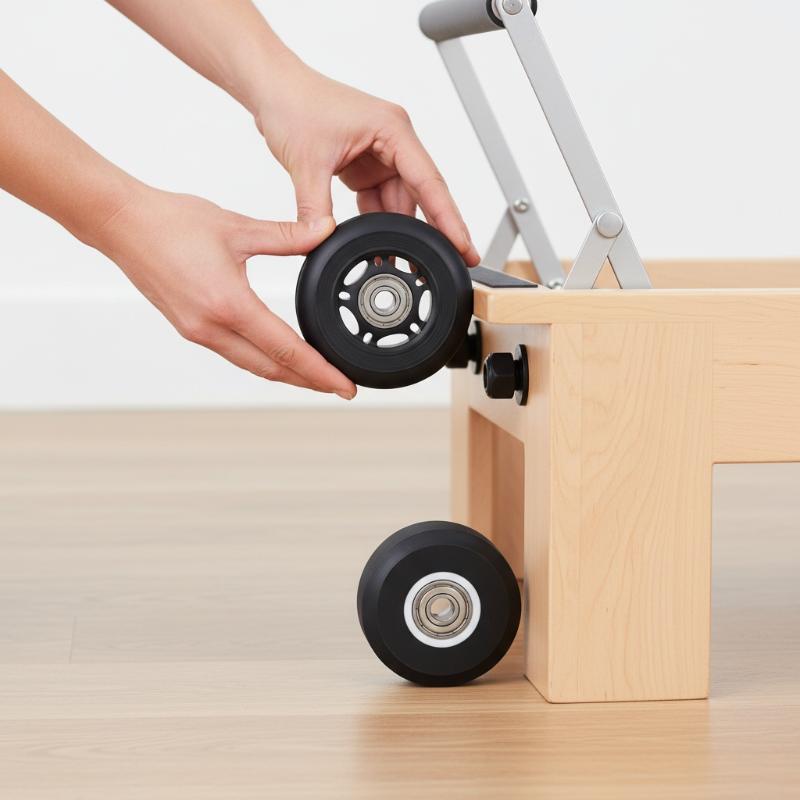 Home Gym Training - Rueda para Pilates Reformer, Rodamiento Silencioso