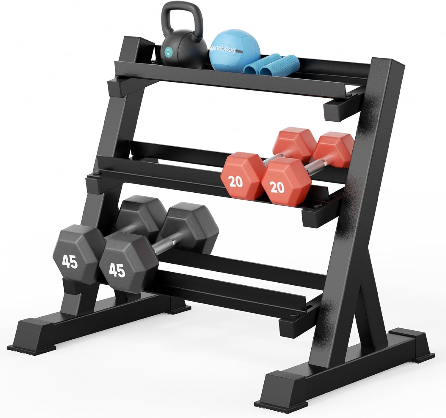 Home Gym Training - Soporte para Mancuernas para Gimnasio en