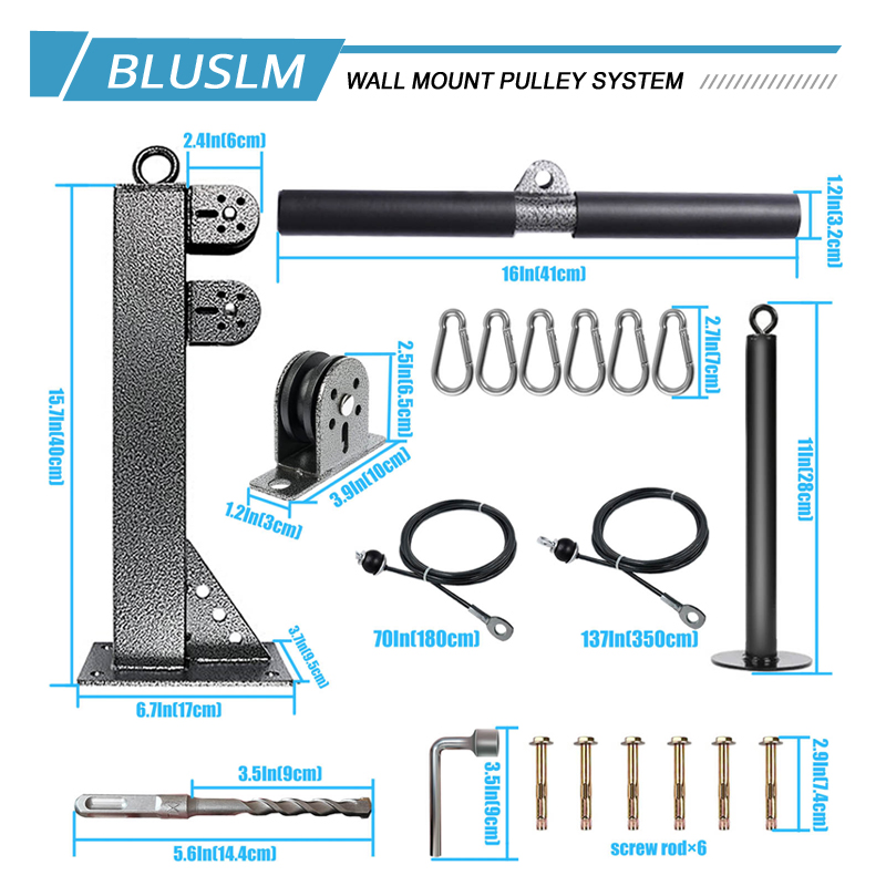 Sistema de polea de gimnasio m - Pulley Home Gym reseña y precio