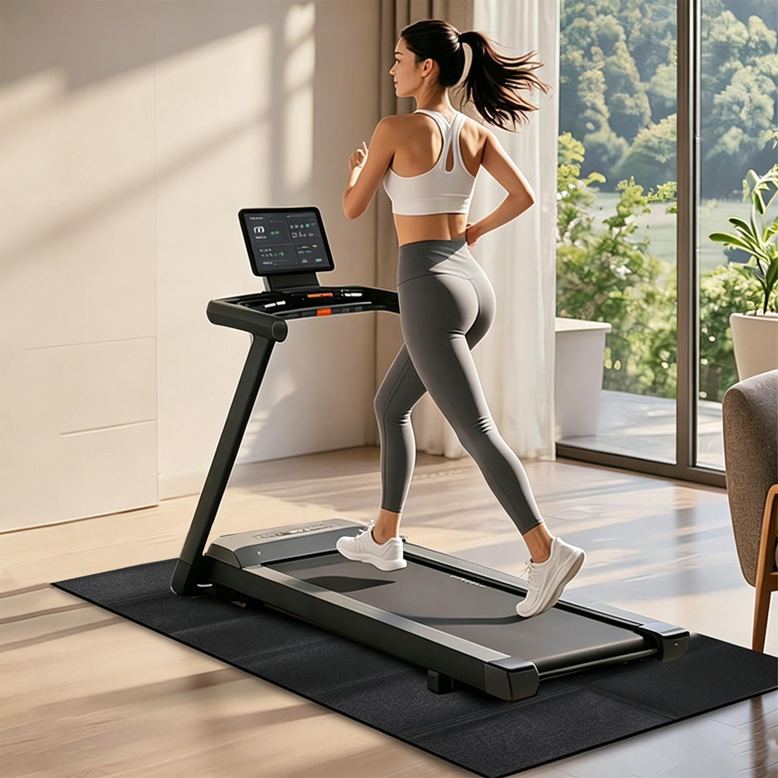 Alfombrilla para cinta de corr - Home Gym Yoga reseña y precio