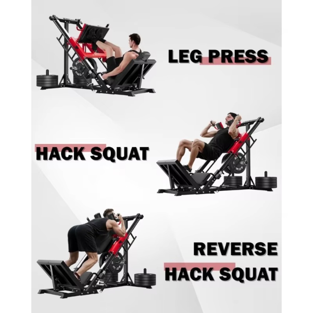 Máquina 3 en 1 para prensa de  - Home Gym Quad Exercises reseña y precio