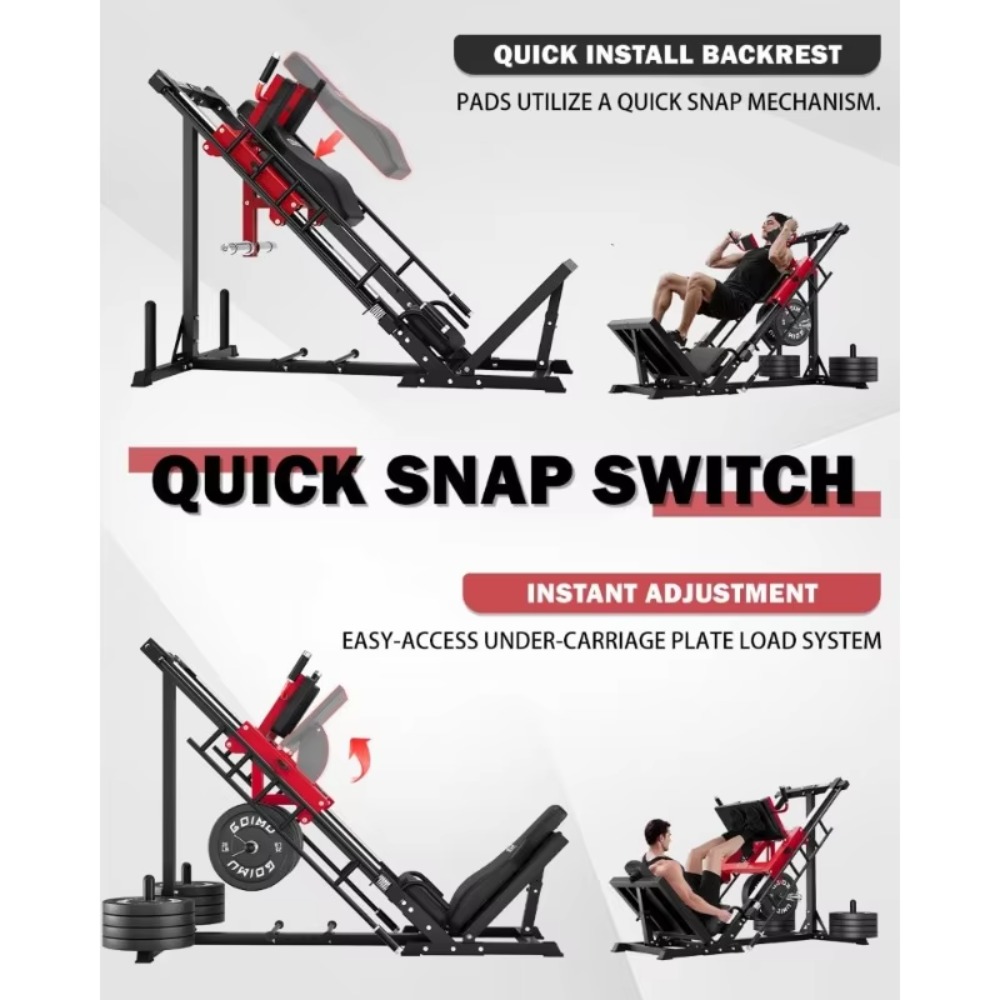 Máquina 3 en 1 para prensa de  - Home Gym Quad Exercises reseña y precio
