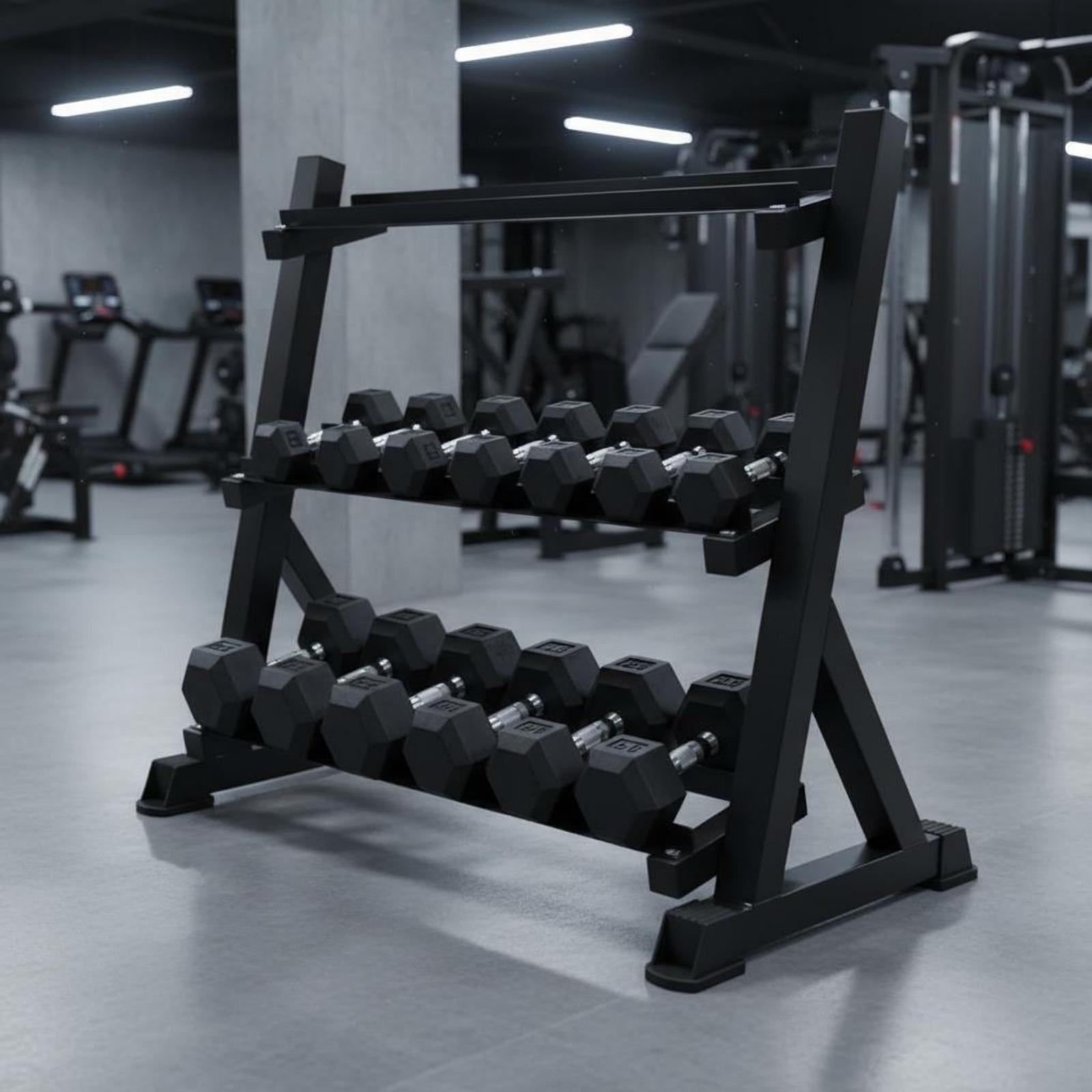 Soporte para Mancuernas de 3 N - Home Gym Training reseña y precio