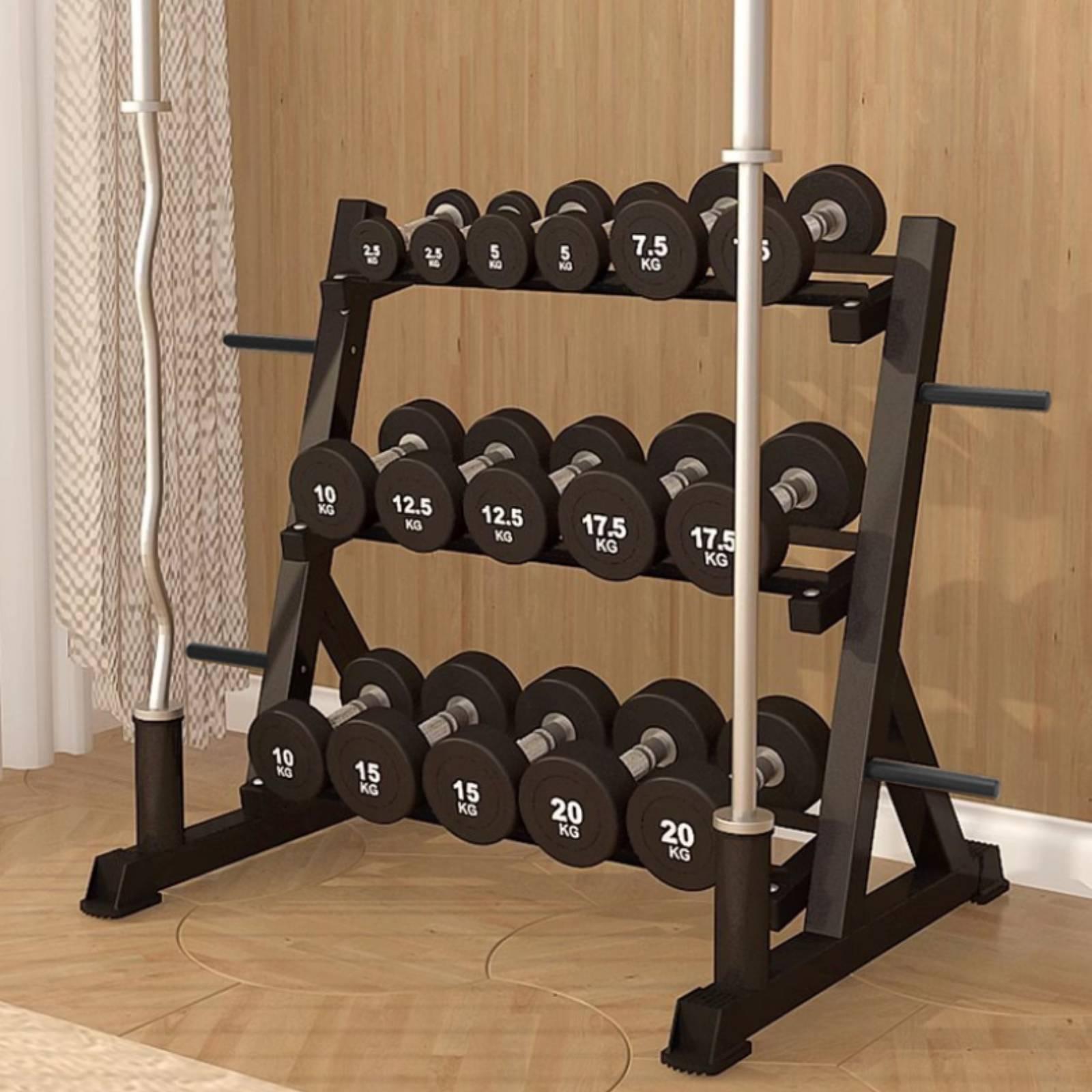 Soporte para Mancuernas de 3 N - Home Gym Training reseña y precio