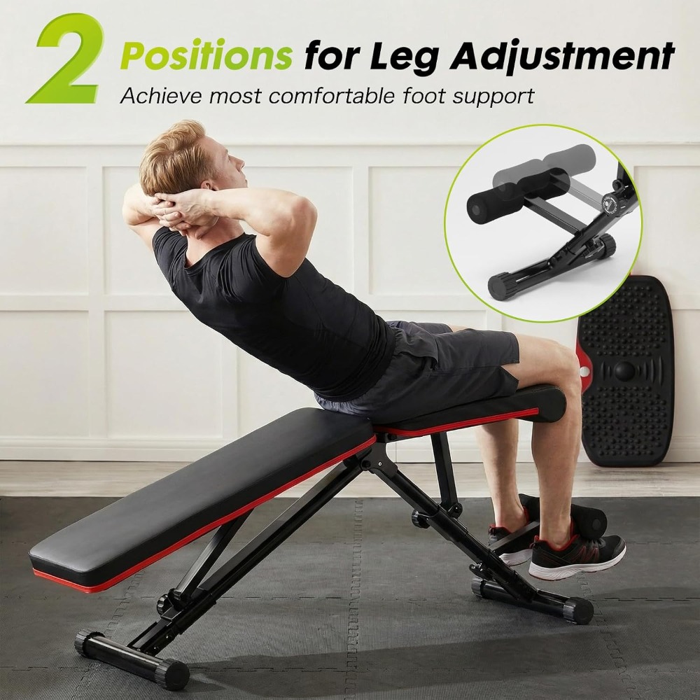 Banco de pesas ajustable para  - Home Gym Weight reseña y precio