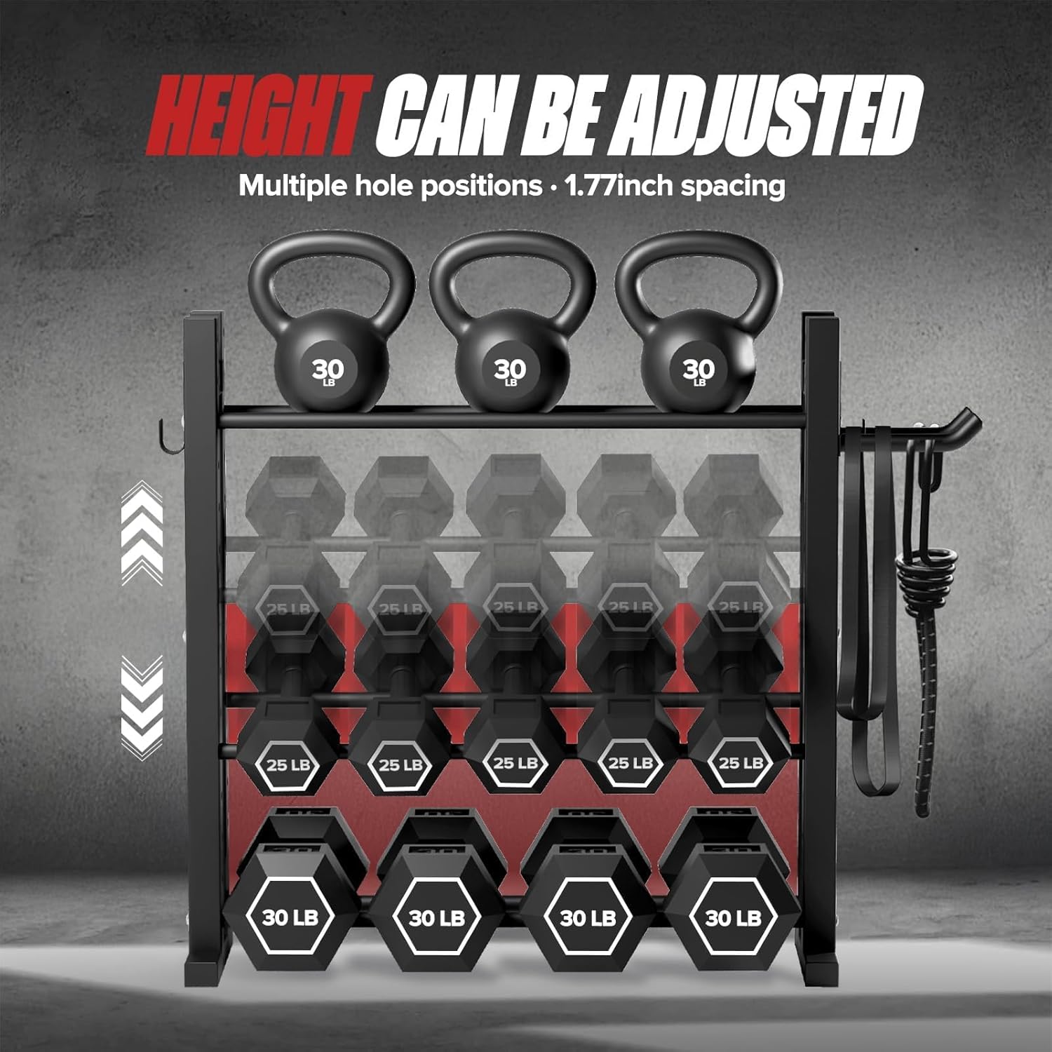Soporte para Mancuernas de 3 N - Home Gym Training reseña y precio