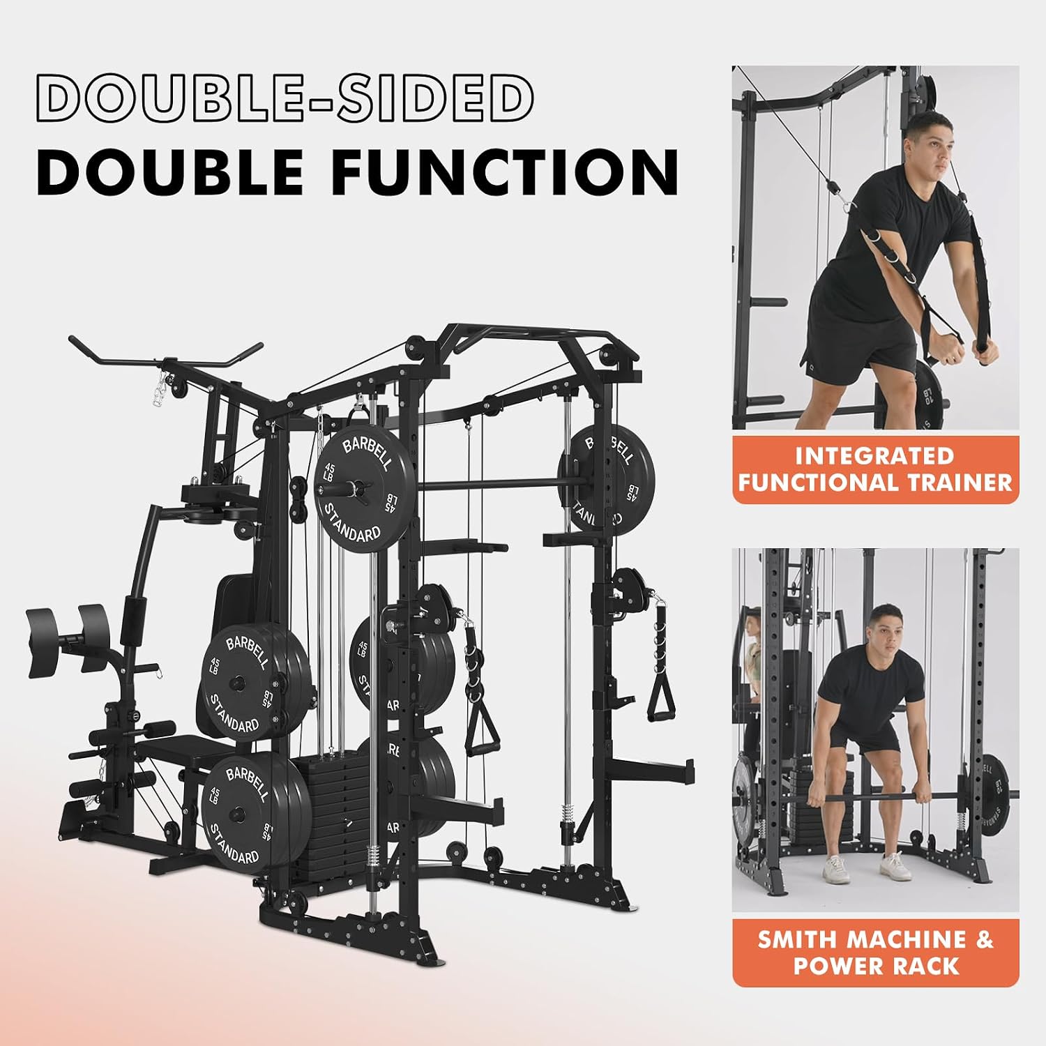 Máquina SmithΔ de Doble Estaci - Home Gym All In One reseña y precio