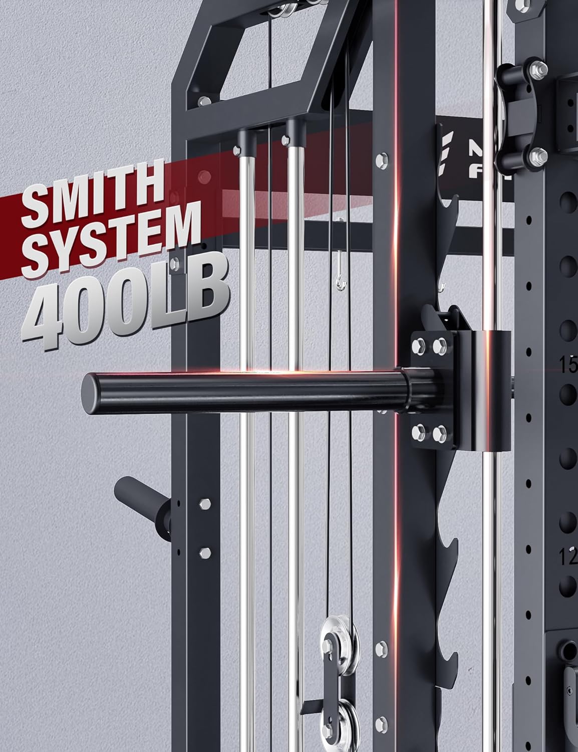 Máquina Smith para Gimnasio en - Pulley Home Gym reseña y precio
