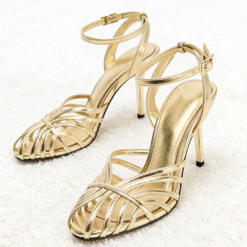 Sandalias de tacón alto con ba - Ankle Strap Attachment reseña y precio