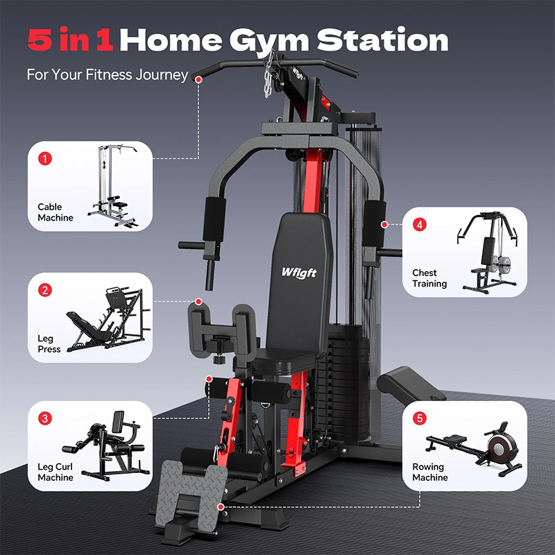 Equipo de Gimnasio en Casa Poo - Home Gym Full Setup reseña y precio