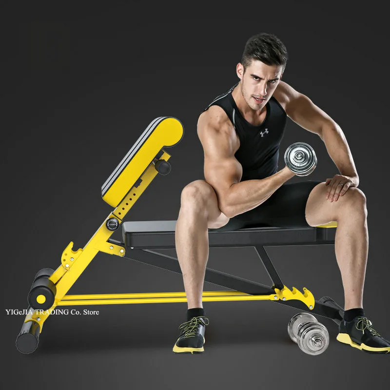 Banco Abdominal Ajustable Mult - Home Gym All In One reseña y precio