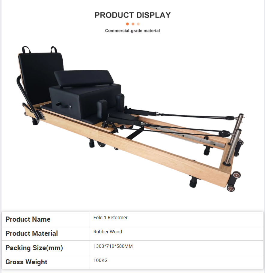 Reformer de Pilates Plegable d - Home Gym Training reseña y precio