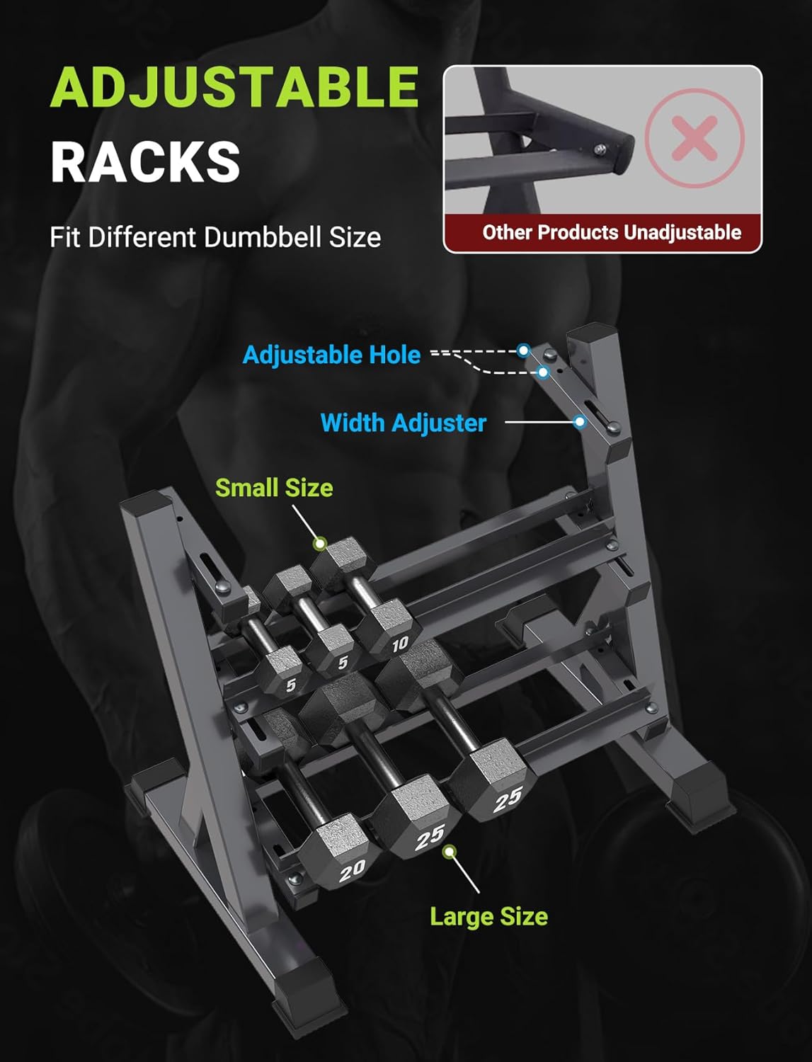 Soporte para Mancuernas para G - Home Gym Training reseña y precio