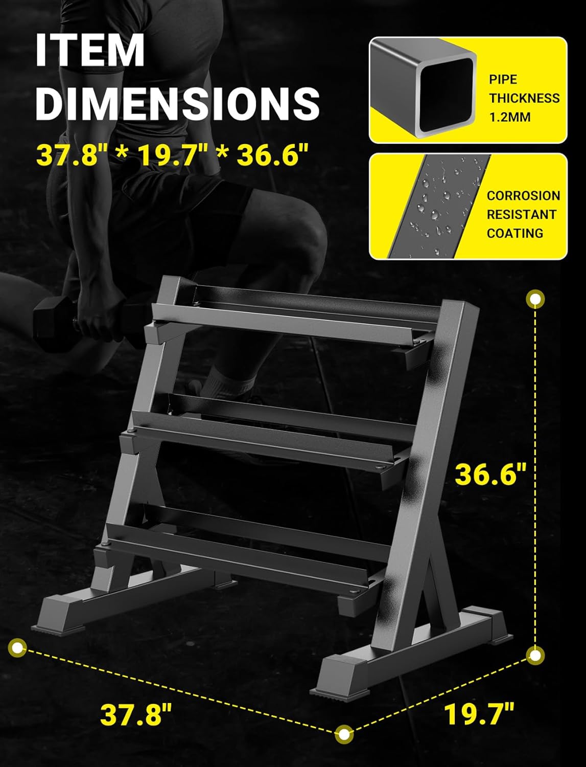 Soporte para Mancuernas para G - Home Gym Training reseña y precio